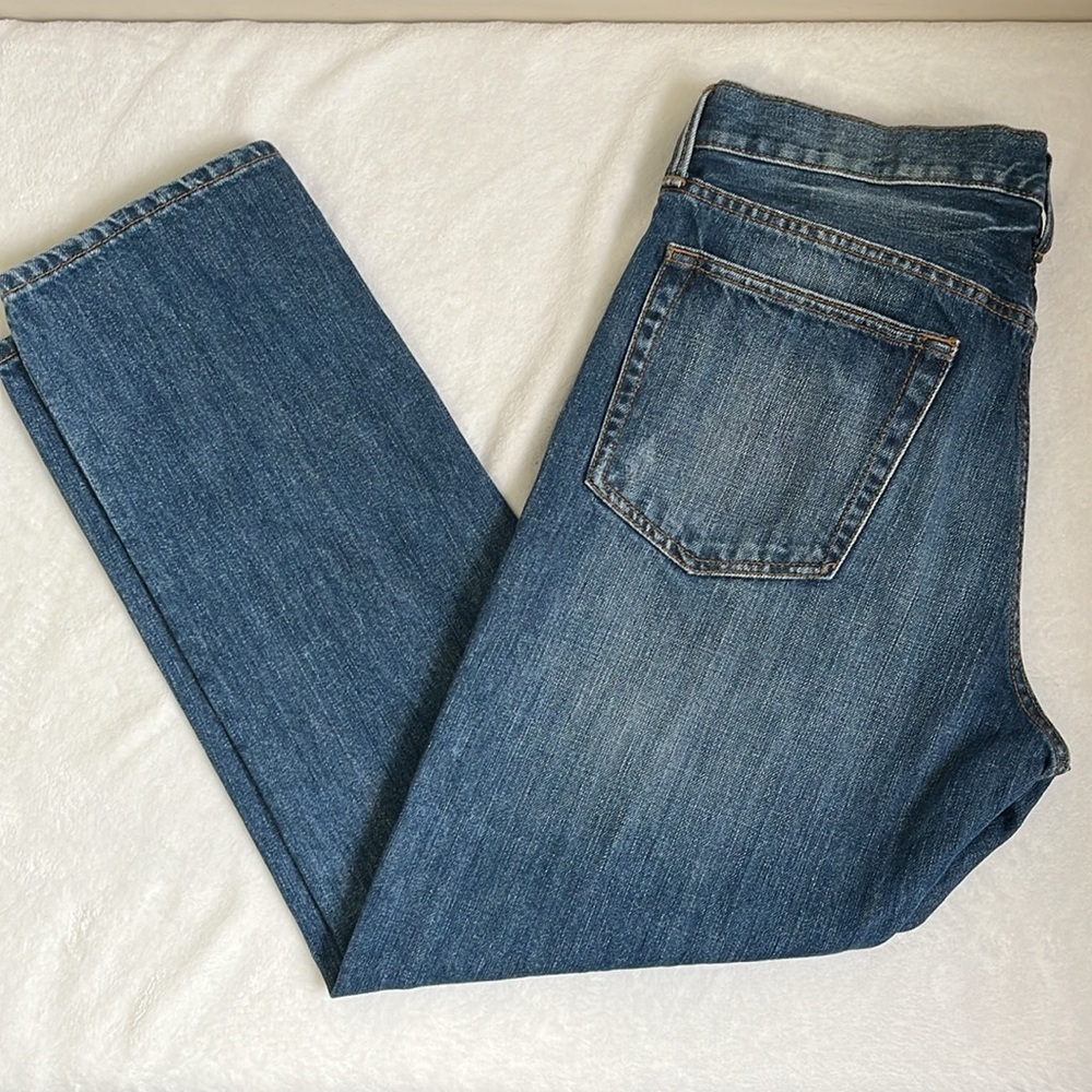 GAP Men’s Distressed Denim Jeans Size 33x30 - Picture 2 of 7
